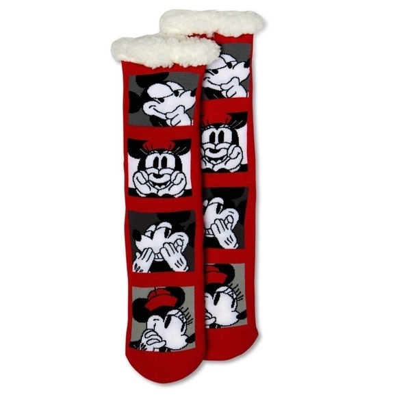 NWT Disney Mickey Mouse Slipper Socks - Picture 1 of 6